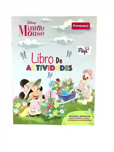 Libro De Actividades Y Colorear 16 Paginas Minnie