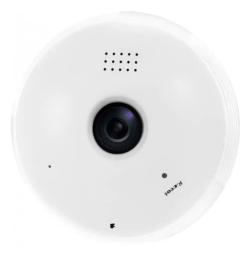 Camara De Seguridad Bombillo 360 Wifi Hd Ranura Micro Sd