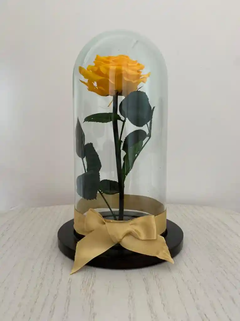 Flor Eterna - Rosa Amarilla