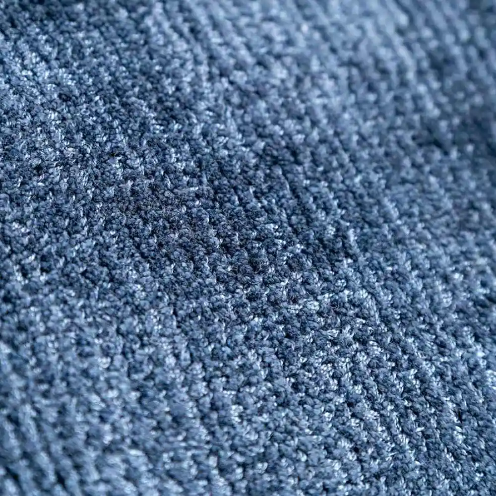 Tapete Expressions Pie De Cama Viscosa 85x55cm Azul
