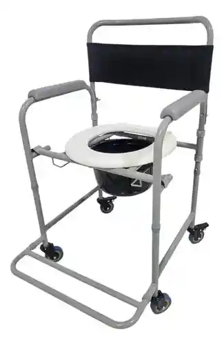 Silla Con Orinal En Acero