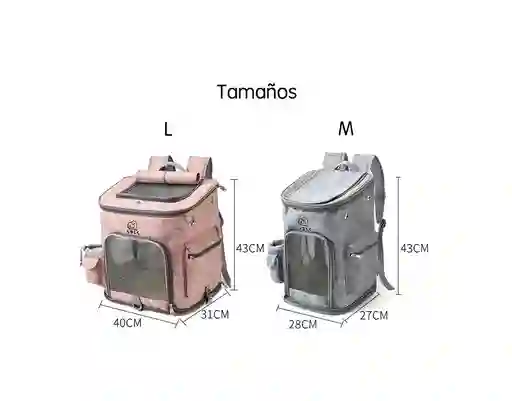 Morral Lona Doble Apertura - Pb06m