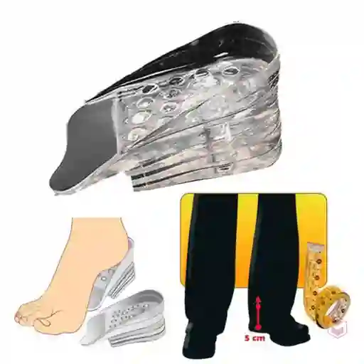 Plantillas Elevadoras Estatura 5 Cm