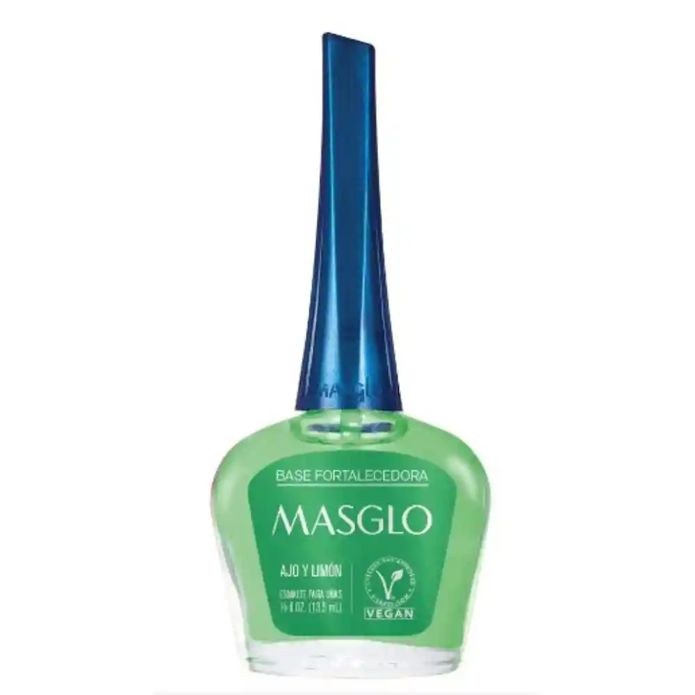 Masglo Base Fortalecedora Ajo Y Limon 13ml