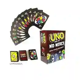 Cartas Uno No Mercy Juego Mesa Nuevo, Nuevas Reglas, Mas Divertido, Muchas Mas Cartas