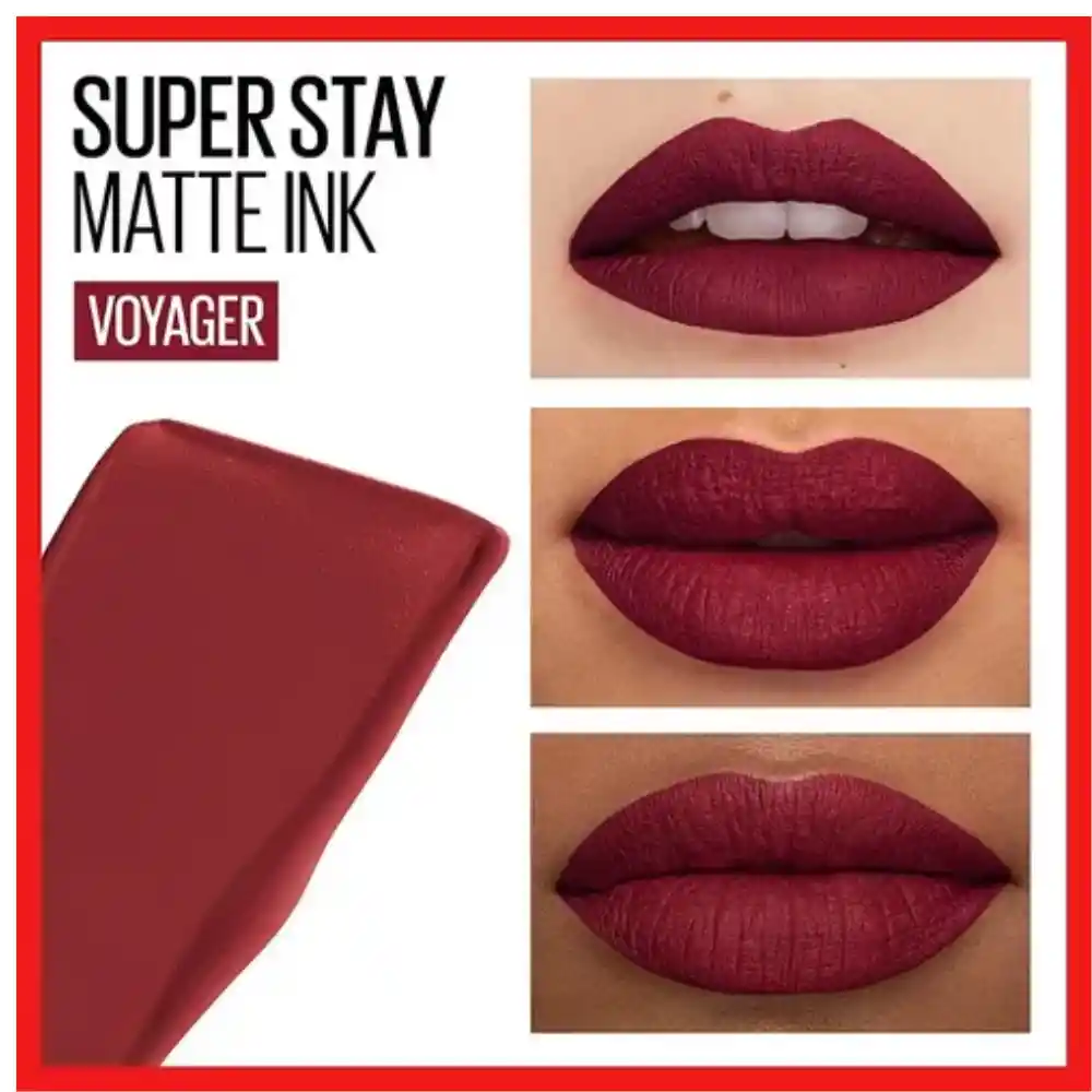 Labial Líquido Maybelline Superstay Matte Ink 50 Voyager 5ml