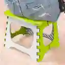 Silla Butaco Banco Plegable Plástico Hogar Baño Resistente Beige