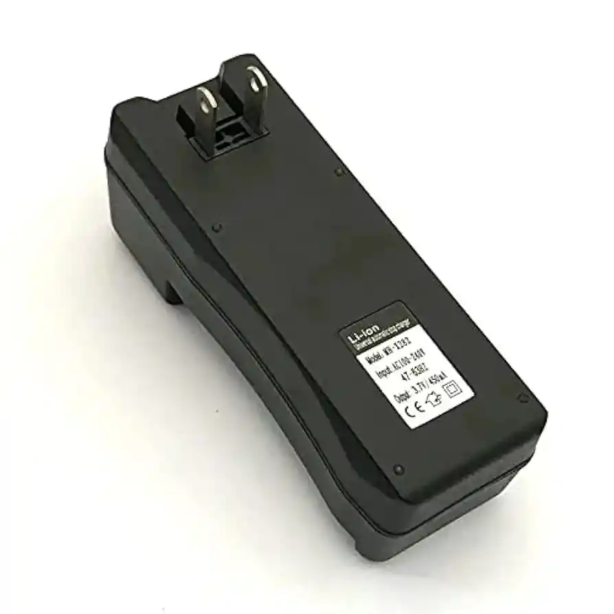 Cargador Dual Para Baterias 18650 Ref/ Mh-x281 Pared 450mah-3.7v