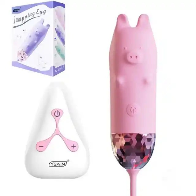 Huevito Vibrador Con Control Remoto Jumpping Egg