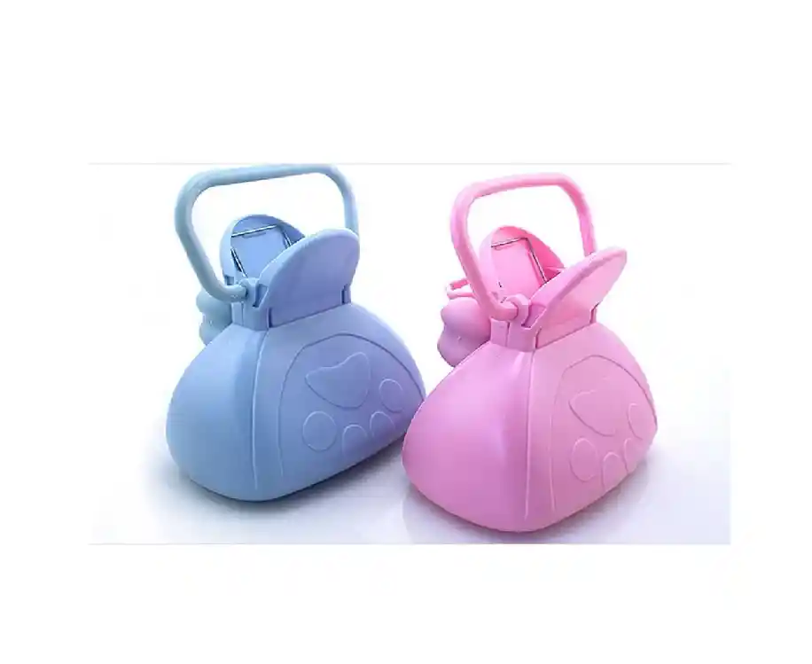 Recogedora Huellita Con Dispensador De Bolsas - Pr18a