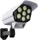 Luz Con Panel Solar Y Sensor Exterior