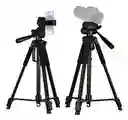 Trípode Profesional F580 Tripod Innovo 170cm Doble Nivel Para Cámara Y Celular Con Giro 360°