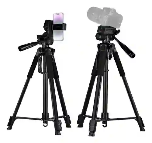 Trípode Profesional F580 Tripod Innovo 170cm Doble Nivel Para Cámara Y Celular Con Giro 360°