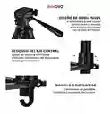 Trípode Profesional F580 Tripod Innovo 170cm Doble Nivel Para Cámara Y Celular Con Giro 360°
