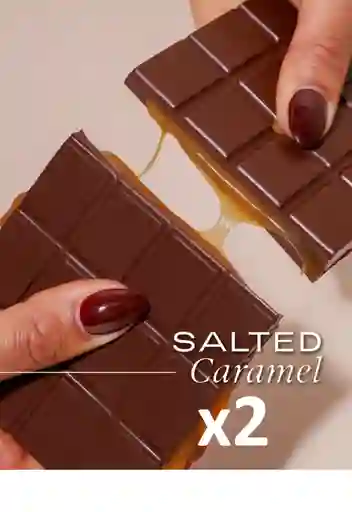 X2 Barra De Chocolate - Salted Caramel Magno