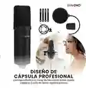 Micrófono Condensador Podcast Profesional Brazo Filtro Pop Accesorios
