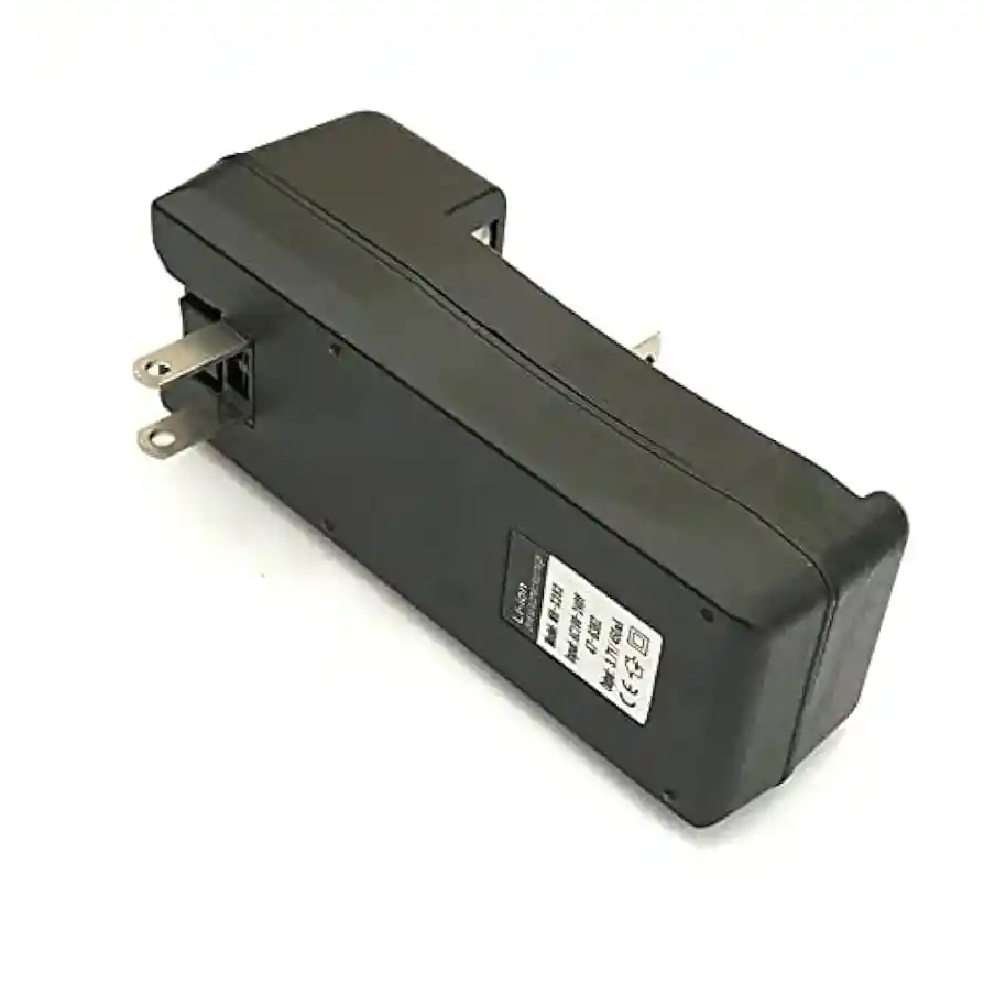 Cargador Dual Para Baterias 18650 Ref/ Mh-x281 Pared 450mah-3.7v