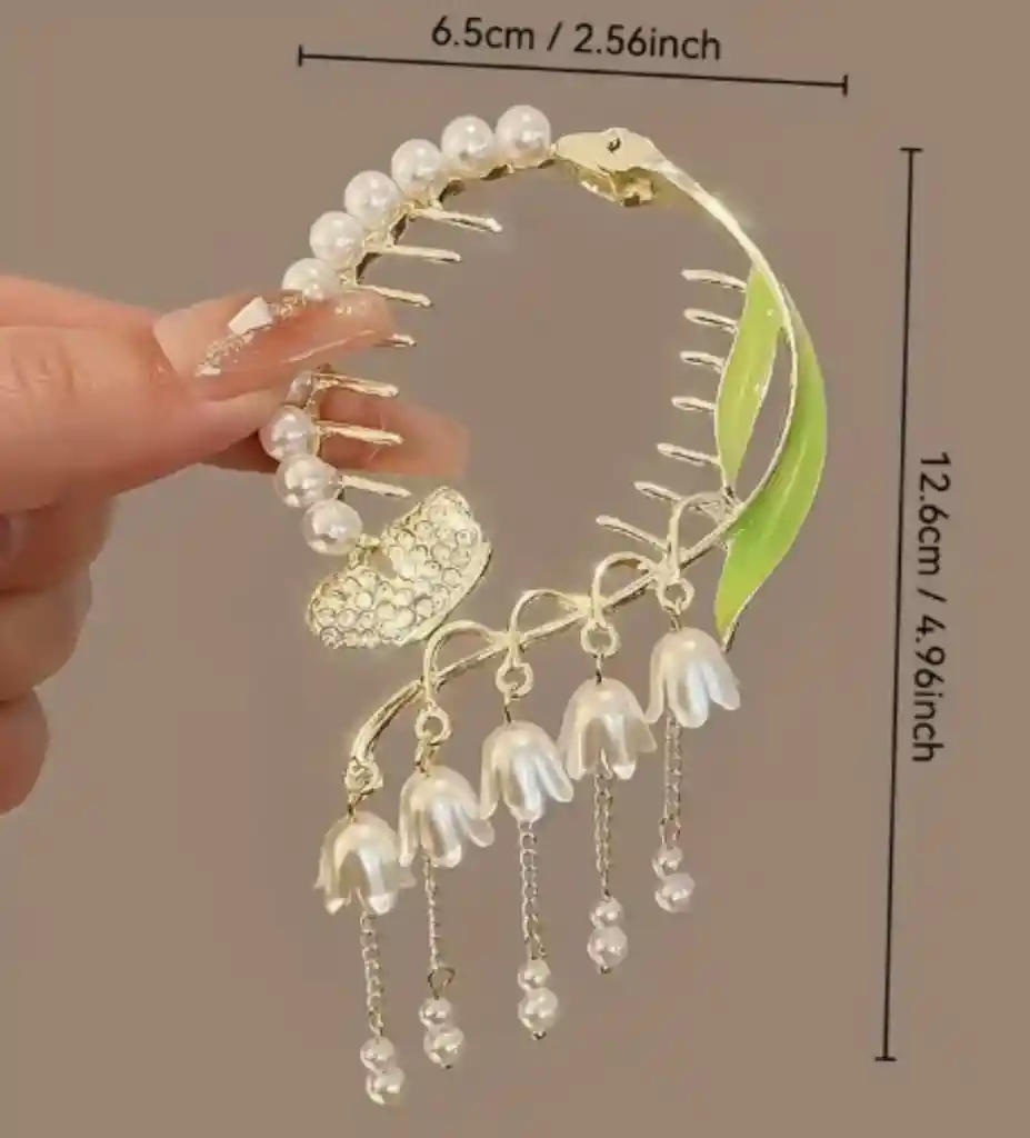 Pinza Hebilla Accesorio Para El Pelo Moño Estilo Vintage Peinar Boda