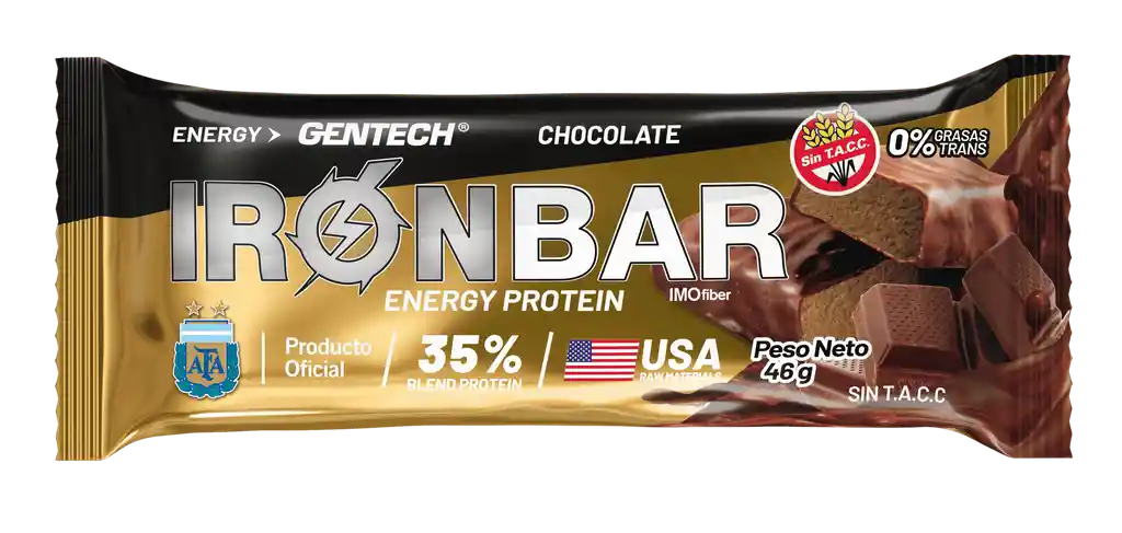 Barra De Proteina Energetica Chocolate Afa