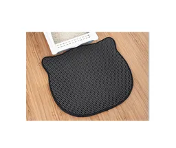 Tapete De Formas De Gato Capa Doble - Pr31l