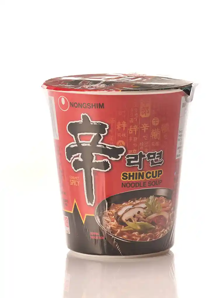 Pague 2 Lleve 3 Nongshim Shin Ramyun Sopa De Fideos Picante Cup 68 G