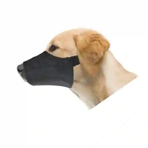 Bozal En Lona Para Mascota Talla L