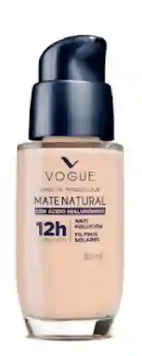 Base Vogue Tono Natural 12h Duracion 30ml