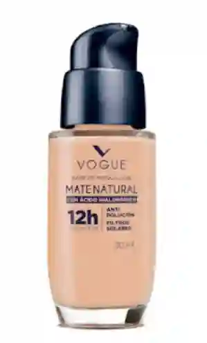Base Vogue Tono Trigo 12h Duracion 30ml