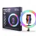 Aro De Luz Rgb 36 Cm Profesional + Tripode