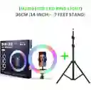 Aro De Luz Rgb 36 Cm Profesional + Tripode