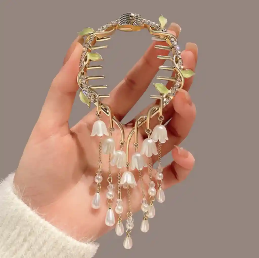 Pinza Hebilla Accesorio Para El Pelo Moño Estilo Vintage Peinar Boda