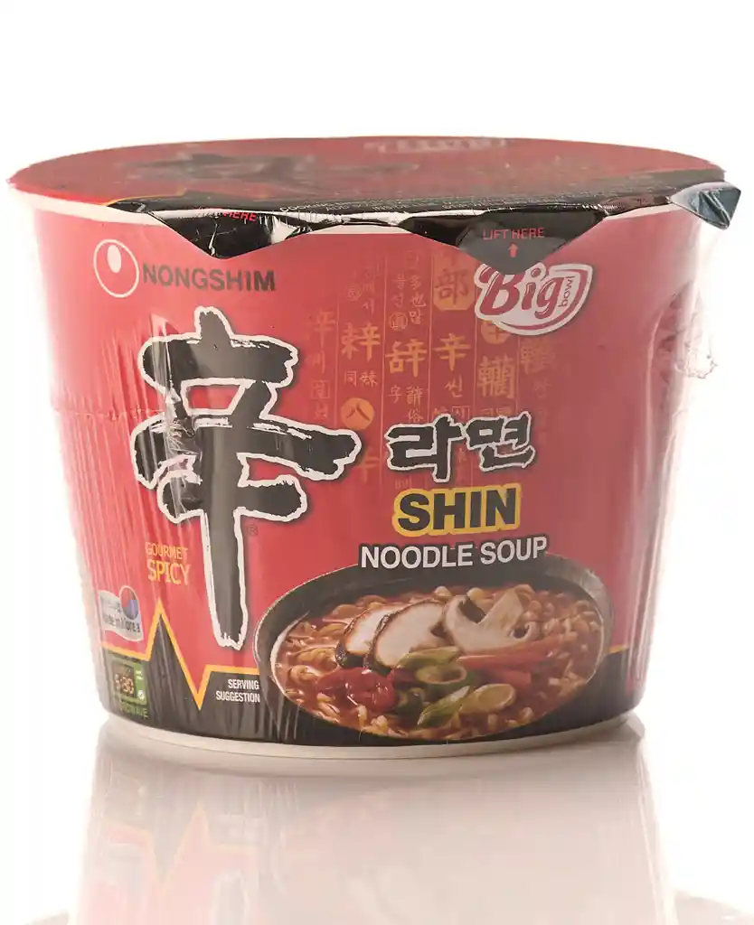 Pague 2 Lleve 3 Nongshim Shin Noodle Big Bowl 114 G