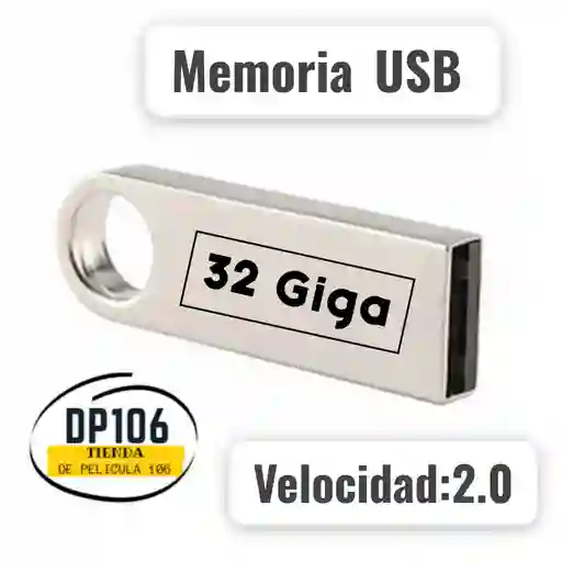 Memoria Usb 32 Gigas 2.0
