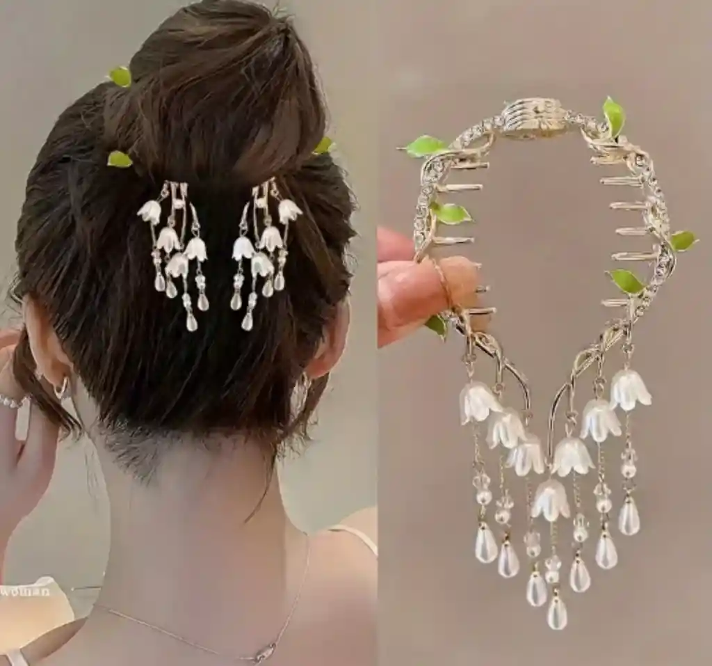 Pinza Hebilla Accesorio Para El Pelo Moño Estilo Vintage Peinar Boda