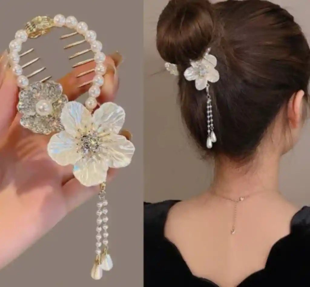 Pinza Hebilla Accesorio Para El Pelo Moño Estilo Vintage Peinar Boda