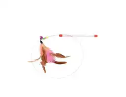 Vara De Alambre Con Plumas - Pj15