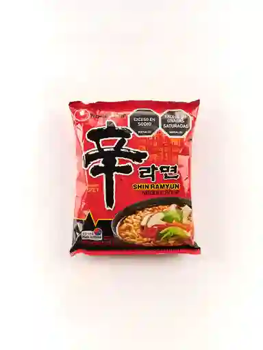 Nongshim Shin Ramyun Sopa De Fideos Picante 120 G