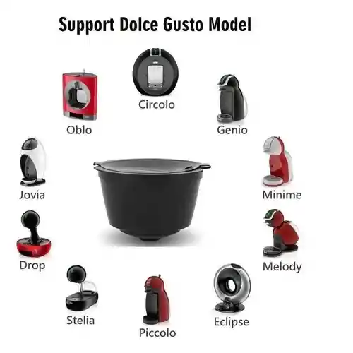 Capsula Compatible Con Dolce Gusto X 6 Unidades Recargable
