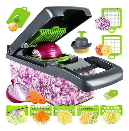 Picatodo Cortador Vegetales 16 Piezas