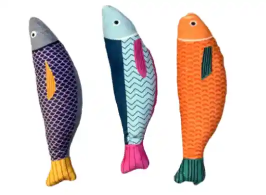 Juguete En Forma De Pescado Con Sonido Para Mascota Para Perros Y Gatos