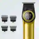 Maquina De Motilar Cortadora De Cabello Inalambrica Profesional Bldc Hair Trimmer Vgr V-977 Amarilla