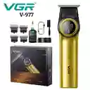 Maquina De Motilar Cortadora De Cabello Inalambrica Profesional Bldc Hair Trimmer Vgr V-977 Amarilla