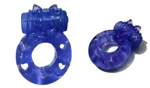 Anillo Vibrador Azul