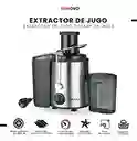 Extractor Jugo Eléctrico 800w Acero Inoxidable 2 Velocidades Recolector Pulpa Fácil De Limpiar