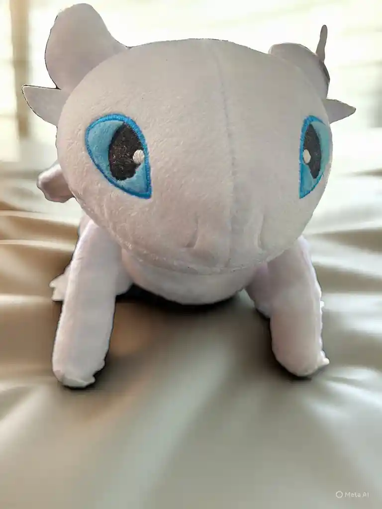 Juguete Muñeco Peluche Diseño De Pelicula Como Entrenar A Tu Dragon Furia Luminosa Para Niño Hombre O Mujer 19 Cm Aprox