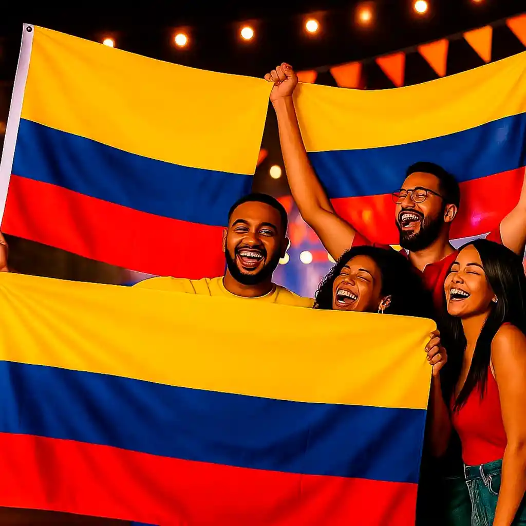 Bandera Colombia Nacional Sin Escudo 150x90cm Exterior Grande