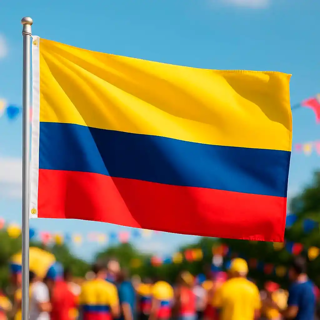 Bandera Colombia Nacional Sin Escudo 150x90cm Exterior Grande