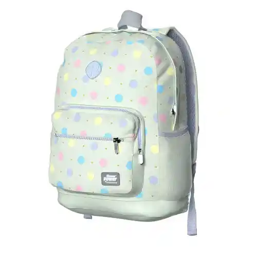 Morral Premium Flower Power Color Dots Verde