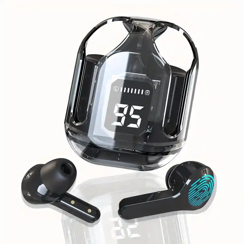 Audífonos Inalámbrico Estéreo Bluetooth Resiste Sudor Música Estéreohifilarga Duración Cómodo