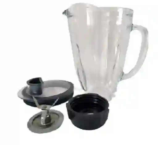 Tapa+ Vaso+ Cuchilla+ Baseoster Vaso Vidrio Reversible